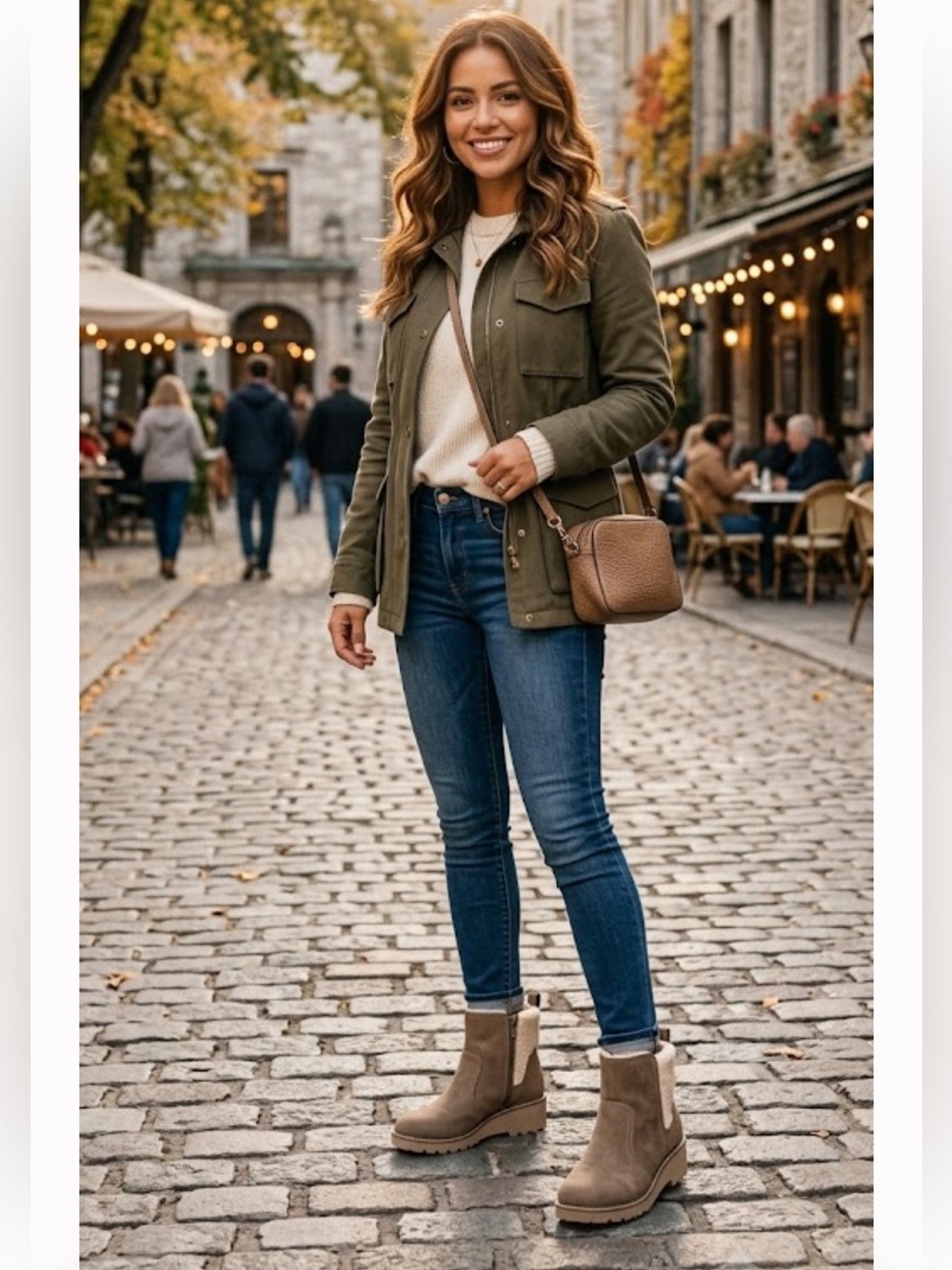 DV by Dolce Vita Taupe Sherpa-Lined Ankle Boots